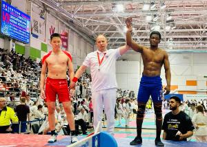 Мас-рестлинг на Евразийских играх боевых искусств в Уфе