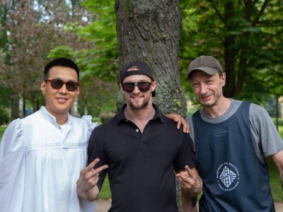 Традиционные соревнования по мас-рестлингу прошли на Ысыахе в Санкт-Петербурге