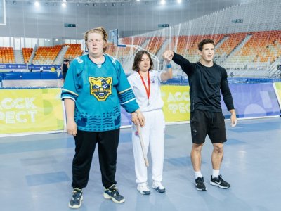 Мас-рестлинг в программе Всероссийского фестиваля студенческого спорта