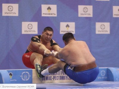 Якутские мас-рестлеры завоевали четыре золота чемпионата России 
