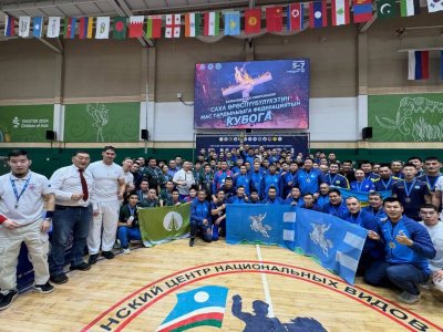 Победители Первой и Высшей лиг Кубка Федерации по мас-рестлингу в Якутии