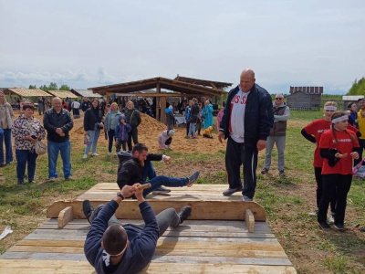 Мас-рестлинг на Фестивале русской идентичности «Ленок»