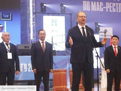 В Нерюнгри торжественно открыли чемпионат России по мас-рестлингу