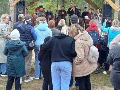 Мас-рестлинг на Фестивале русской идентичности «Ленок»