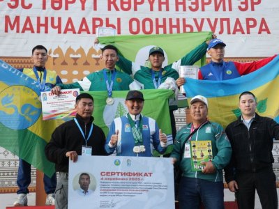 Первый из Анабара, и 26 лет ради золота. Мас-рестлеры разыграли медали Игр Манчаары