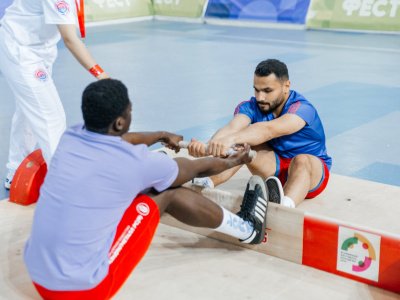 Мас-рестлинг в программе Всероссийского фестиваля студенческого спорта