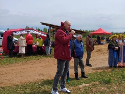 Мас-рестлинг на Фестивале русской идентичности «Ленок»