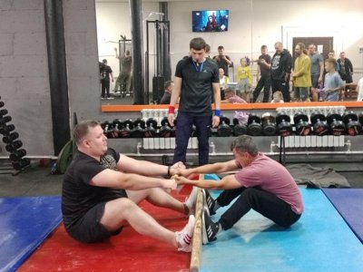 В п. Кукуштан проведен турнир по мас-рестлингу на Кубке Поддубного по богатырскому спорту