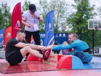 Мас-рестлинг в программе Спартакиады "Трудовых резервов" Республики Башкортостан