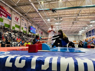 Мас-рестлинг на Евразийских играх боевых искусств в Уфе