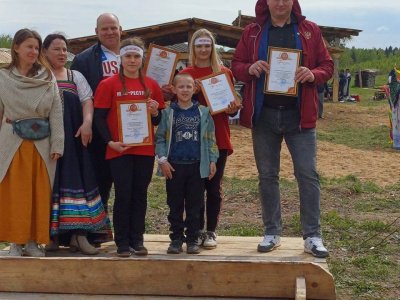 Мас-рестлинг на Фестивале русской идентичности «Ленок»